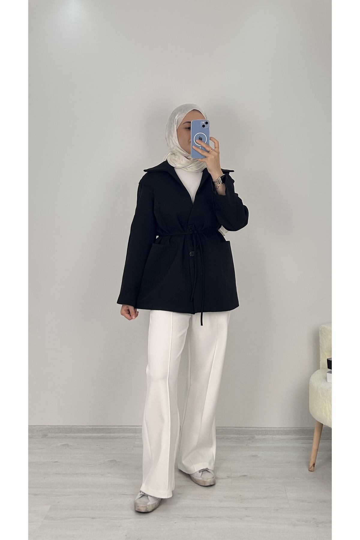 Çımalı Scuba Tam Boy BEYAZ