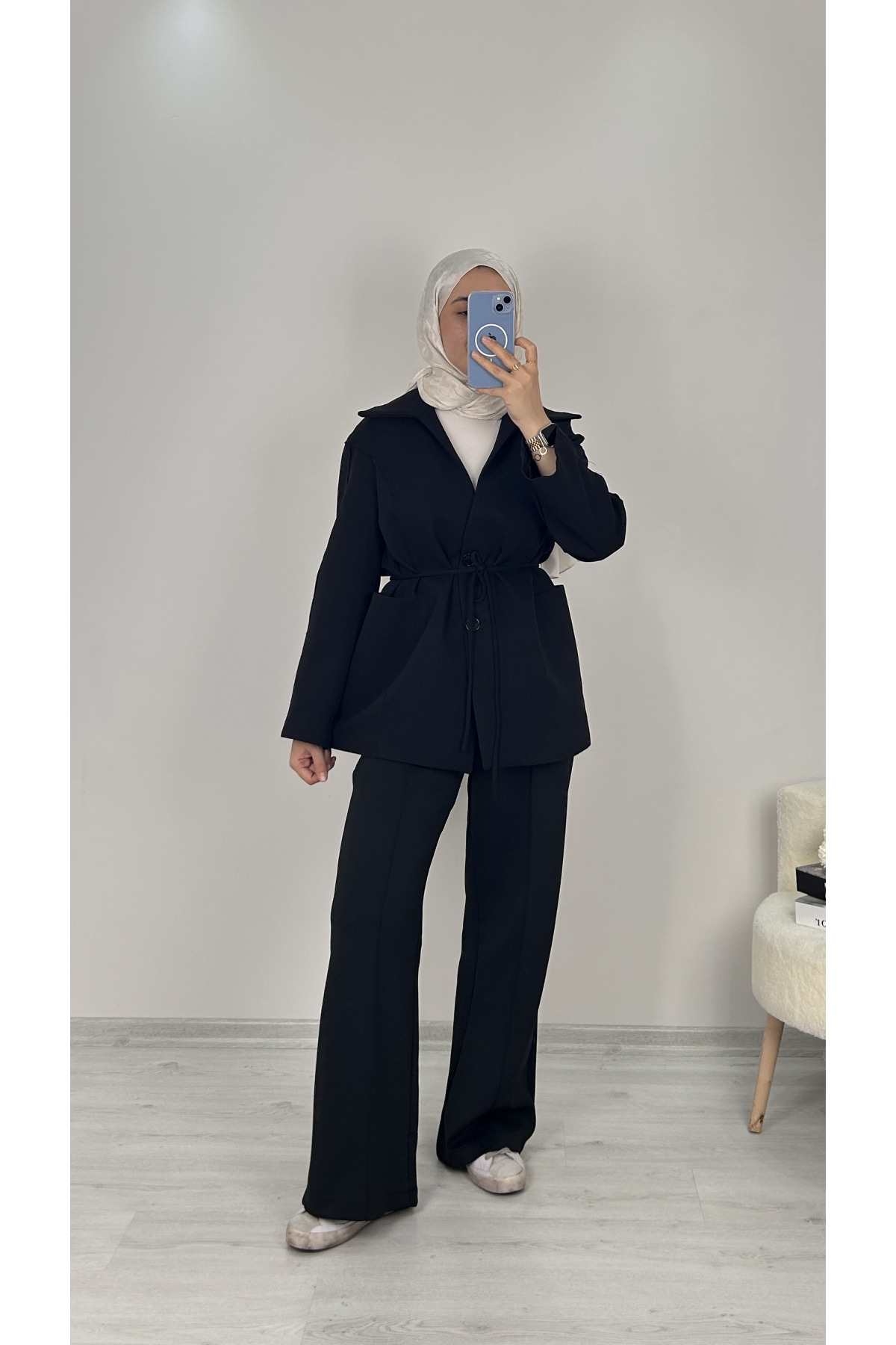 Çımalı Scuba Tam Boy SİYAH