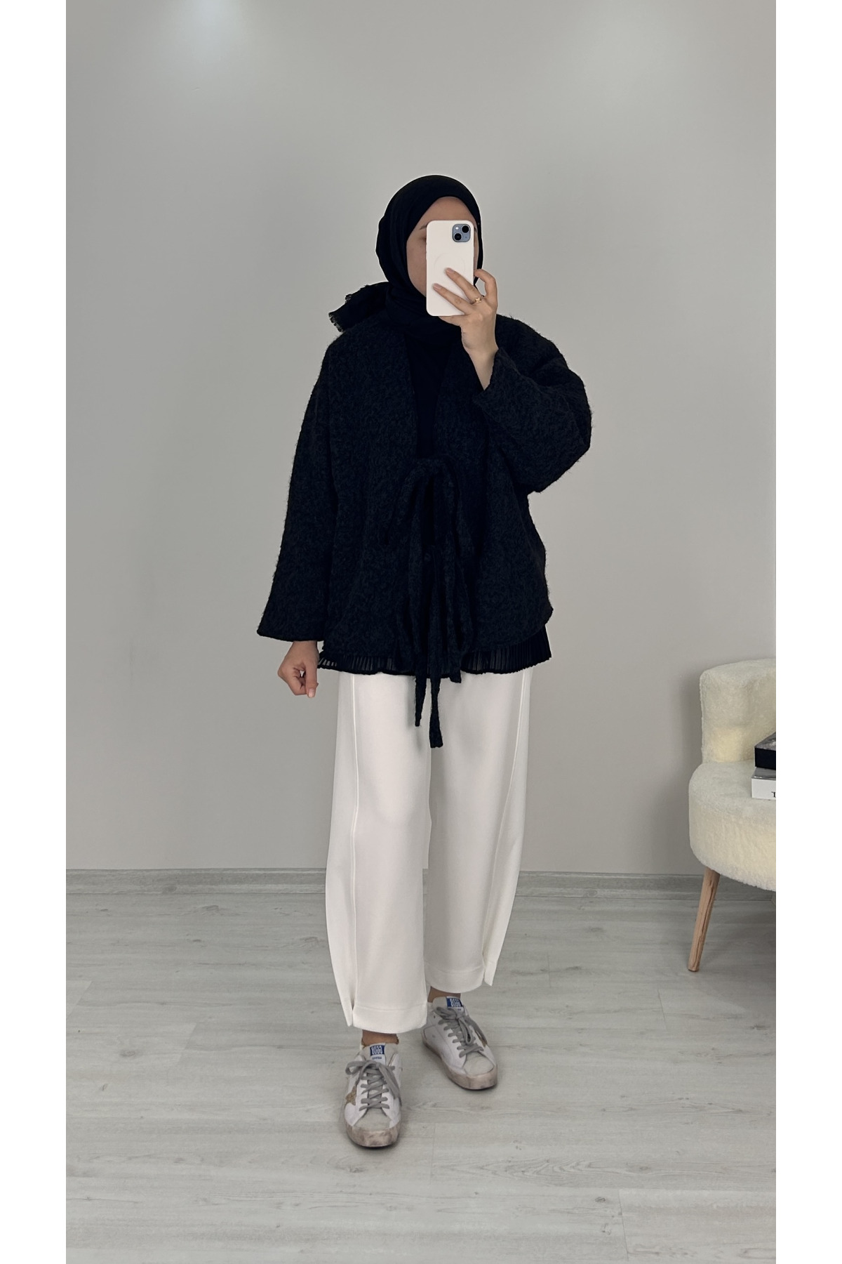 Premium Tasarım Pantolon BEYAZ