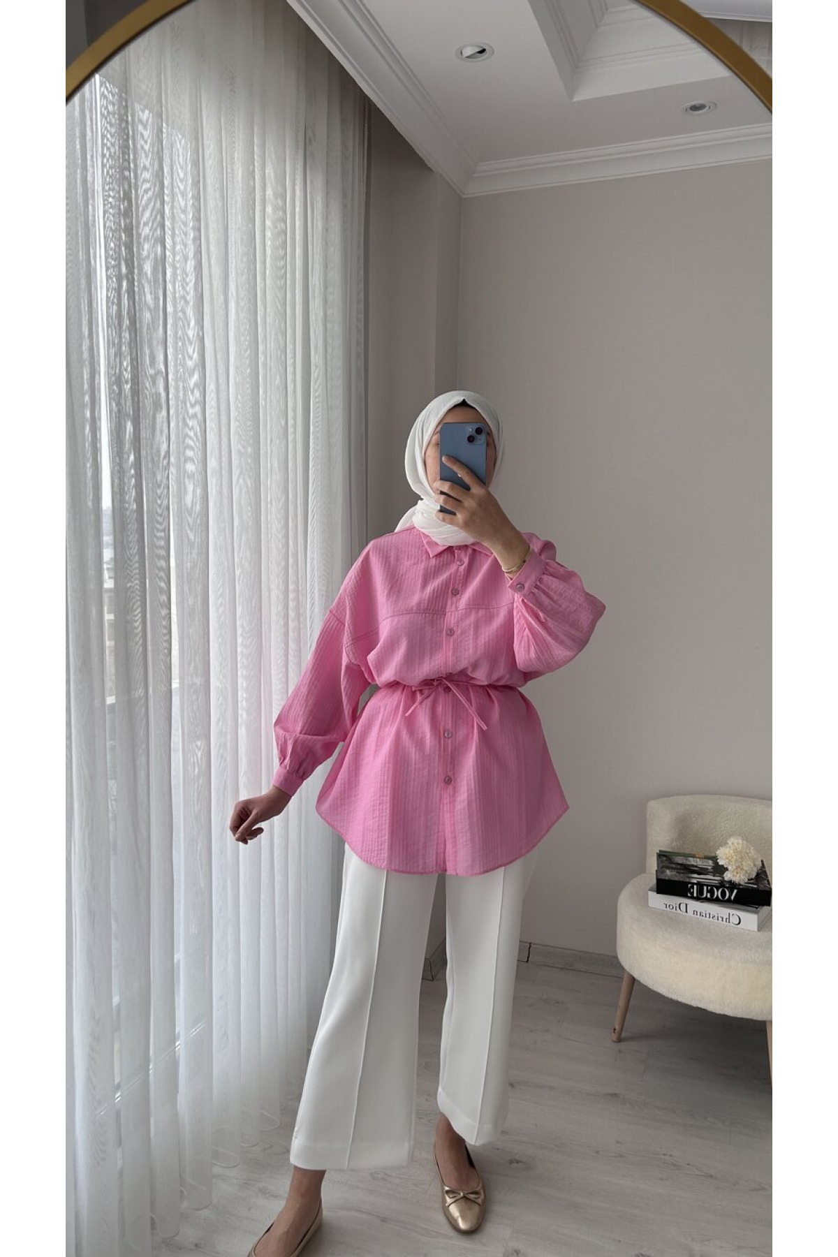 Prenses Gömlek - Pembe